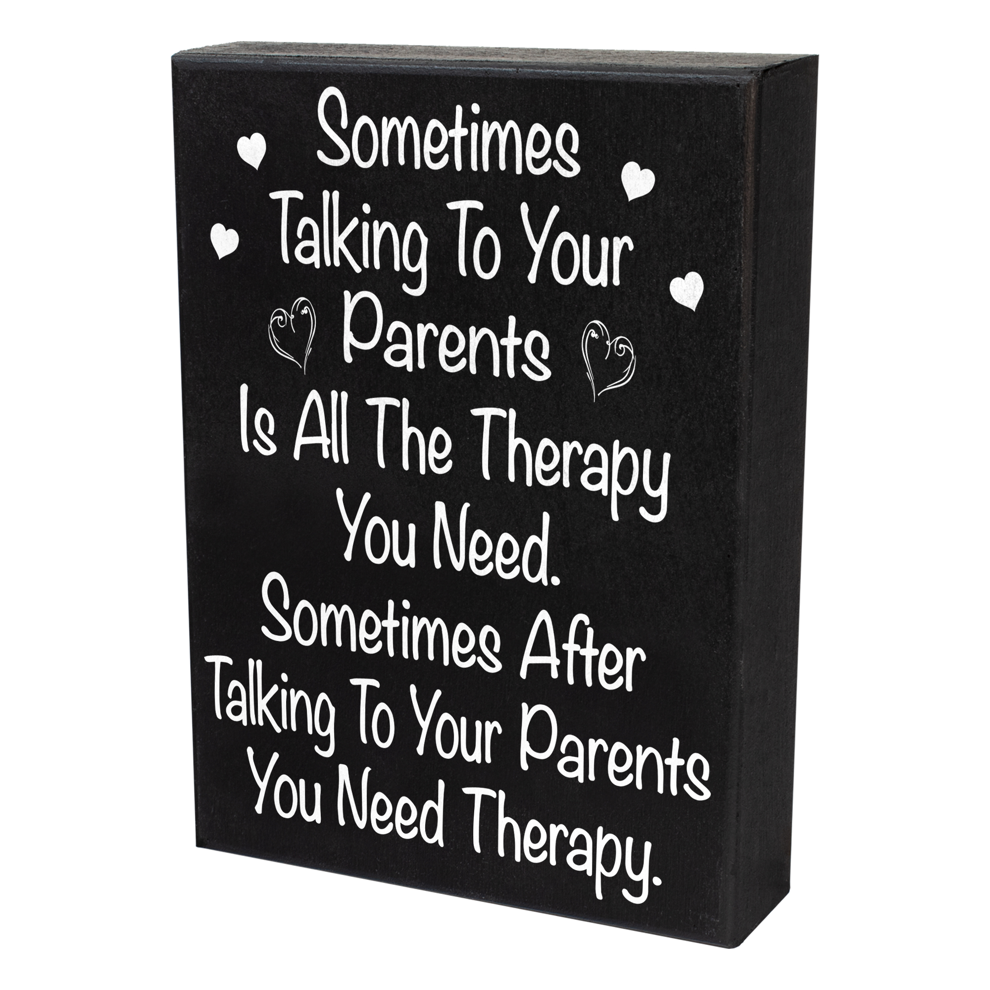 Having Me As a Daughter the Only Gift You Need Wooden Sign - JennyGems